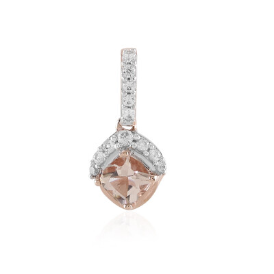 Ciondolo in oro con Morganite