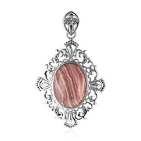 Ciondolo in argento con Rodocrosite (Art of Nature)