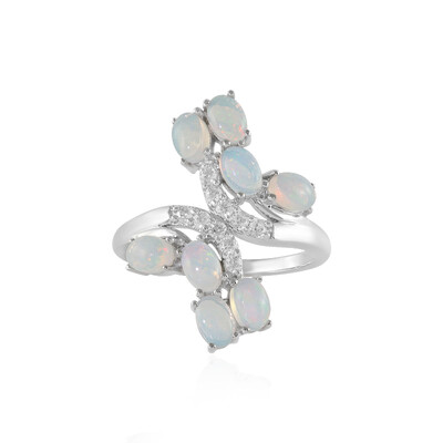 Anello in argento con Opale di Welo
