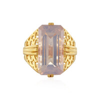 Anello in argento con Quarzo Lavanda