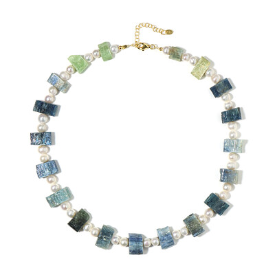 Collana in argento con Cianite