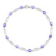 Bracciale in argento con Tanzanite