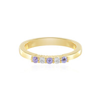 Anello in argento con Tanzanite
