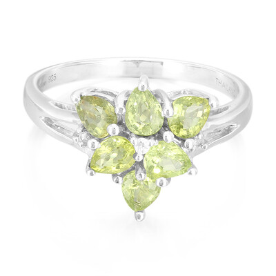 Anello in argento con Tormalina Paraíba