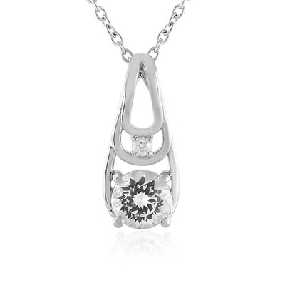 Collana in argento con Danburite