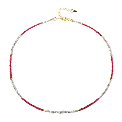 Collana in argento con Diamante Color Argento