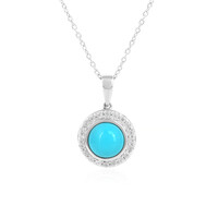 Collana in argento con Turchese Sleeping Beauty