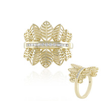 Anello in oro con Zircone (Ornaments by de Melo)