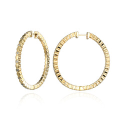 Orecchini in ottone con Diamante I3 (I) (Juwelo Style)