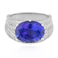 Anello in oro con Tanzanite AAA (de Melo)