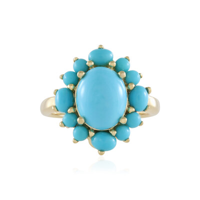 Anello in argento con Turchese Sleeping Beauty