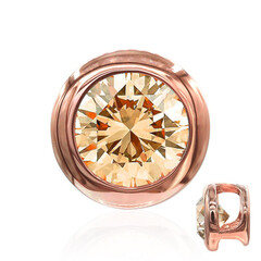 Ciondolo in oro con Diamante Rose de France VS1 di Argyle