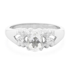 Anello in argento con Berillo Himalayano