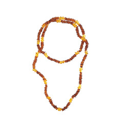 Collana con Ambra Cioccolato