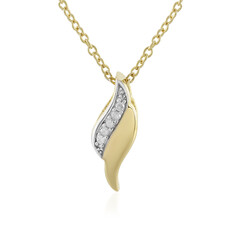 Collana in argento con Diamante I3 (I)