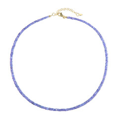 Collana in argento con Tanzanite