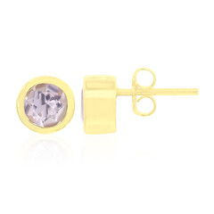 Orecchini in argento con Ametista Rose de France