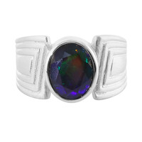 Anello in argento con Opale Mezezo