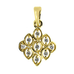 Ciondolo in argento con Zircone