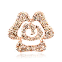 Ciondolo in oro con Diamante Rose de France SI1 di Argyle