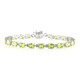 Bracciale in argento con Peridoto