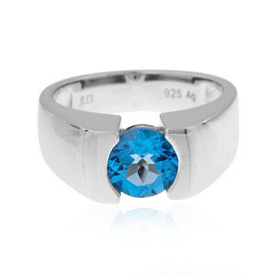 Anello in argento con Topazio Marambaia
