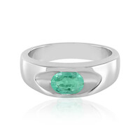 Anello in argento con Smeraldo Colombiano