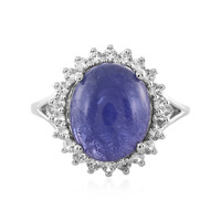 Anello in argento con Tanzanite