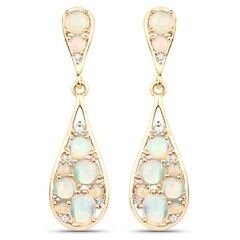 Orecchini in argento con Opale di Welo