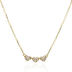 Collana in oro con Diamante I1 (H) (CIRARI)