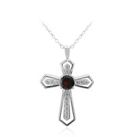 Collana in argento con Granato