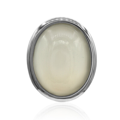 Ciondolo in argento con Pietra di Luna (MONOSONO COLLECTION)