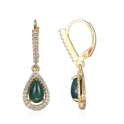 Orecchini in argento con Agata