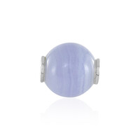 Ciondolo in argento con Agata Blu Lace