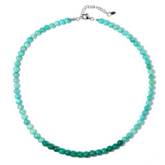Collana in argento con Amazzonite