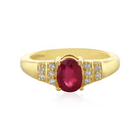 Anello in argento con Rubino Bemainty