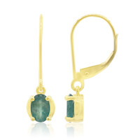 Orecchini in oro con Grandidierite