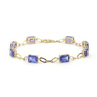 Bracciale in oro con Tanzanite AAA (CIRARI)