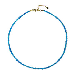 Collana in argento con Opale Blu dell'Etiopia