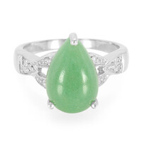 Anello in argento con Avventurina