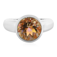 Anello in argento con Quarzo Luna