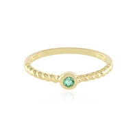 Anello in argento con Smeraldo Colombiano