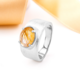 Anello in argento con Quarzo Rutilato