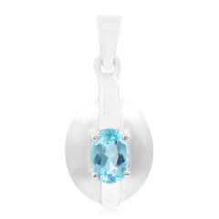 Ciondolo in argento con Apatite Diego Suarez
