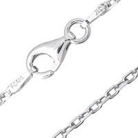 Catenina forzatina in argento 925 - 45 cm - 2,5 g