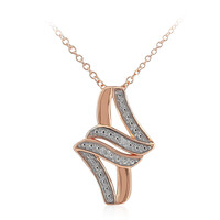 Collana in argento con Diamante I3 (I)