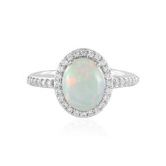 Anello in argento con Opale di Welo