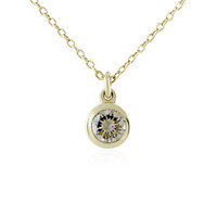 Collana in oro con Diamante Cioccolato VS3