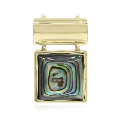 Ciondolo in argento con Conchiglia Abalone (MONOSONO COLLECTION)