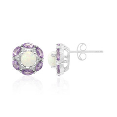 Orecchini in argento con Opale di Welo